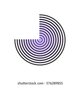 halftone circle vector. Halftone Dots. Dots on White Background. Texture of  Dots. Halftone Effect. Vector. Comic book halftone background. retro print