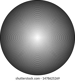 halftone circle vector illustration on white background 