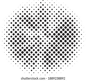 Halftone circles, halftone dot pattern, Flash sale backdrop circle halftone