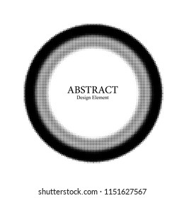 Halftone circles, dots pattern, vector, grunge. Comic texture background. Monochrome half-tone. Circle halftone Dots, White and black geometric gradient for pop art designs.