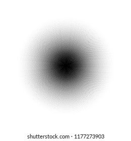 Halftone circles, dots pattern, vector, grunge. Comic texture background. Monochrome half-tone. Circle halftone Dots, White and black geometric gradient for pop art designs.