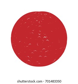 Halftone circles, halftone dots pattern, vector. Red dots on white background. Monochrome half-tone. Circle halftone Dots, Red Dotwork Engraving Pattern, Fine Radial Gradient For Your Design.
