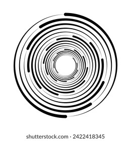 Halftone circular dotted frames set. Circle dots isolated on the white background. Logo design element for medical, treatment, cosmetic. Round border using halftone circle dots texture. Vector
