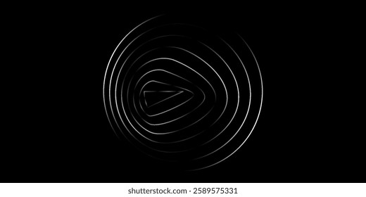 Halftone circular dotted frames set. Circle dots texture isolated on white background. Spotted spray texture. Vector abstract design element spiral circle