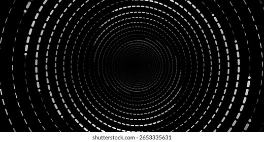 Conjunto de quadros pontilhados circulares de meio-tom. Textura de pontos de círculo isolada em fundo branco. Spotted spray textura simples boa arte moderna