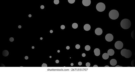 Conjunto de quadros pontilhados circulares de meio-tom. Textura de pontos de círculo