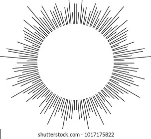 Halftone Circular Line Vector Equalizer