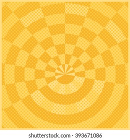 Halftone color background.Pattern design for banner, poster, brochure. Vector illustration.