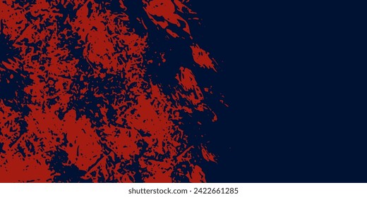 Color de semitono puntos de fondo de degradado rojo y azul.textura de grunge.con estilo de velocidad artes puntos de grifo rojo