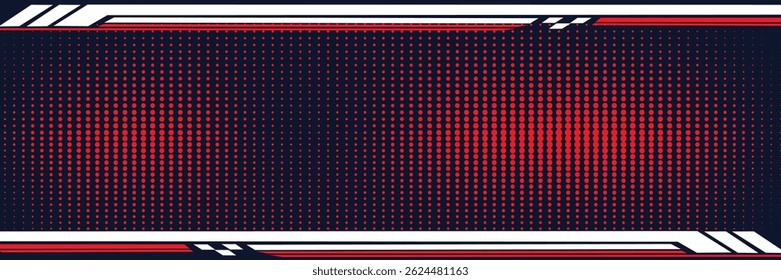 Halftone color dots red and blue gradient background.grunge texture.with speed style