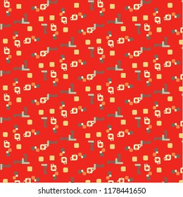 Halftone color texture background. Abstract vintage vector illustration Texture