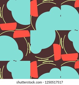 Halftone color texture background. Abstract vintage vector illustration Texture