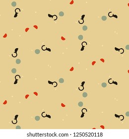 Halftone color texture background. Abstract vintage vector illustration Texture