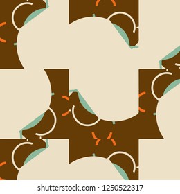 Halftone color texture background. Abstract vintage vector illustration Texture