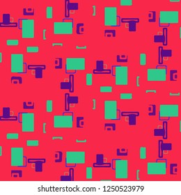 Halftone color texture background. Abstract vintage vector illustration Texture