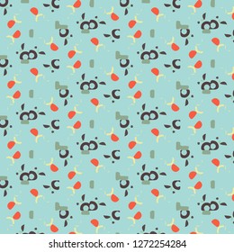 Halftone color texture background. Abstract vintage vector illustration Texture