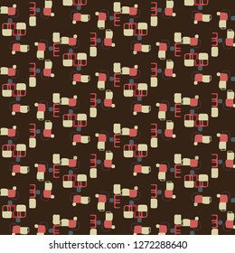 Halftone color texture background. Abstract vintage vector illustration Texture