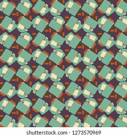 Halftone color texture background. Abstract vintage vector illustration Texture