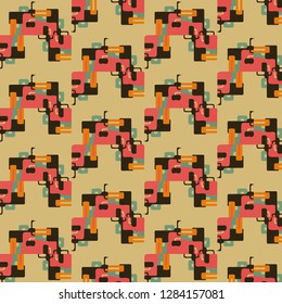 Halftone color texture background. Abstract vintage vector illustration Texture