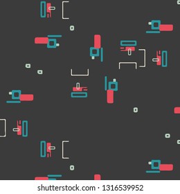 Halftone color texture background. Abstract vintage vector illustration Texture