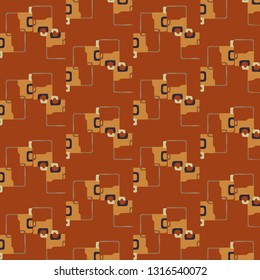 Halftone color texture background. Abstract vintage vector illustration Texture