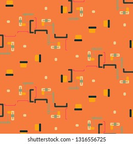 Halftone color texture background. Abstract vintage vector illustration Texture