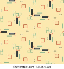 Halftone color texture background. Abstract vintage vector illustration Texture