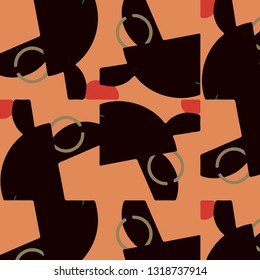 Halftone color texture background. Abstract vintage vector illustration Texture
