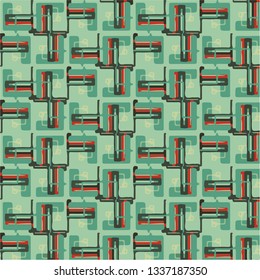 Halftone color texture background. Abstract vintage vector illustration Texture