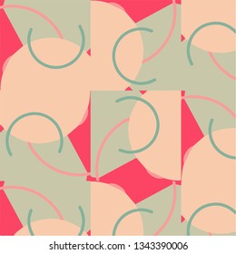 Halftone color texture background. Abstract vintage vector illustration Texture