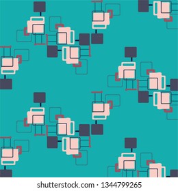 Halftone color texture background. Abstract vintage vector illustration Texture