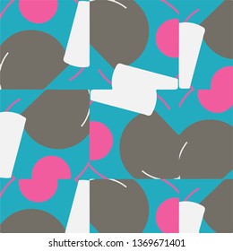 Halftone color texture background. Abstract vintage vector illustration Texture