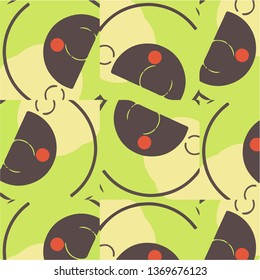 Halftone color texture background. Abstract vintage vector illustration Texture
