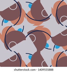 Halftone color texture background. Abstract vintage vector illustration Texture