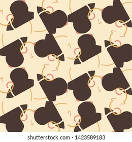 Halftone color texture background. Abstract vintage vector illustration Texture
