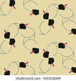 Halftone color texture background. Abstract vintage vector illustration Texture