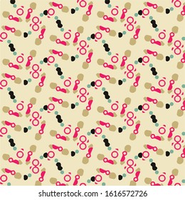 Halftone color texture background. Abstract vintage vector illustration Texture