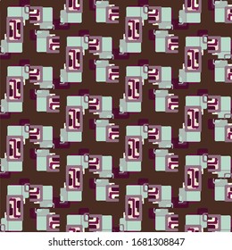 Halbfarbiger strukturierter Hintergrund. Abstrakte Vintage Vektorillustration Illustration Textur