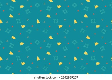 Halftone color texture background. Memphis pattern of geometric shapes for tissue and postcards. Colorful geometric pattern. Hipster style 80s-90s. Abstract colorful funky background. 