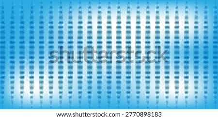 Halftone color texture of blue sky with clouds. Abstract cloud pattern vector dotted pixel texture background with copy space. Vintage cloudy sky