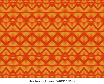 Halftone colorful abstract orange gradient background design. Future geometric pattern with line effect. Bright color graphic creative concept.