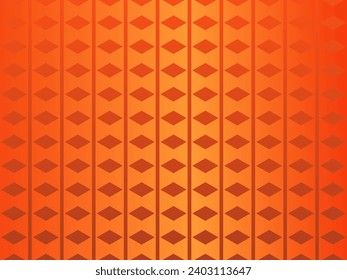 Diseño de fondo de degradado de color anaranjado abstracto de medio tono. Patrón geométrico futuro con efecto de línea. Un concepto creativo gráfico de color brillante.
