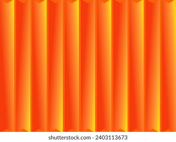 Diseño de fondo de degradado de color anaranjado abstracto de medio tono. Patrón geométrico futuro con efecto de línea. Un concepto creativo gráfico de color brillante.