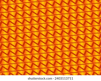 Halftone colorful abstract orange gradient background design. Future geometric pattern with line effect. Bright color graphic creative concept.