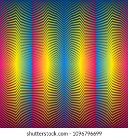 Halftone colorful background. Abstract glitch wallpaper.