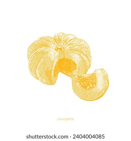 Halftone colorful concept vector fruits