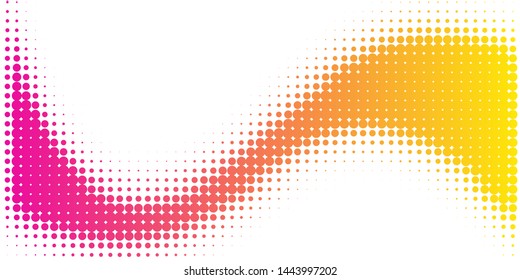 Halftone colorful gradient background for design decoration. Abstract business bright grunge background. Minimal geometric abstract pattern.