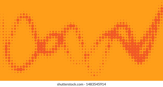 Halftone colorful gradient background for design decoration. Abstract business bright grunge background. Minimal geometric abstract pattern.