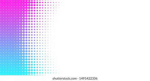 Halftone colorful gradient background for design decoration. Abstract business bright grunge background. Minimal geometric abstract pattern.