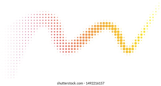Halftone colorful gradient background for design decoration. Abstract business bright grunge background. Minimal geometric abstract pattern.